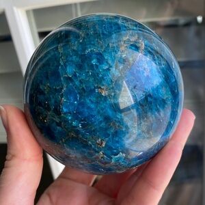 Blue Crystal Sphere